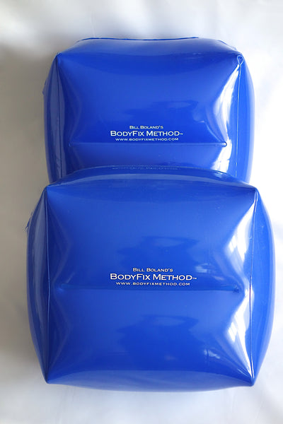 Set of 2 Inflatable Square Pillows